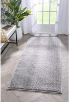Ciel Light Grey Ultra-Soft Multi-Textured Shimmer Pile Area Rug