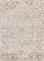 Tabitha Ivory Vintage Medallion Runner Rug