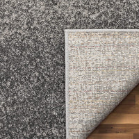 Neblino Grey & Ivory Gradient Abstract Geometric Pattern Area Rug