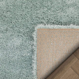 Modern Geometric Shag Lavender Blush 3D Textured Thick & Soft Shag Area Rug