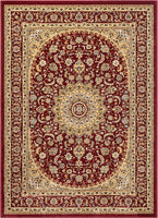 Persian Floral Traditional Medallion Red Oriental Soft Area Rug