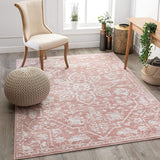 Dazzle DISA Vintage Medallion Blush Soft Area Rug