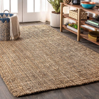 JONATHAN Y Pata Hand Woven Chunky Jute Light Ivory