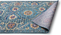 Carson Agra Medallion Persian Vintage Bohemian Blue Area Rug