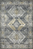 Loloi II Skye Collection SKY-01 Blush / Grey, Traditional 7'-6" x 9'-6" Area Rug