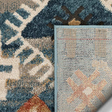Laci Blue Moroccan Tribal Area Rug