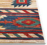 Lizette Cream Traditional Medallion Area Rug