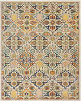 Allure Ivory Multicolor Soft Area Rug