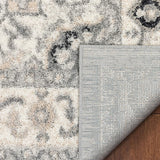Forti Grey Persian Medallion Area Rug