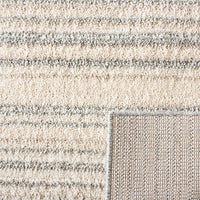 Light Grey/White MSR0787F Non-Shedding Living Room Dining Bedroom Soft Area Rug