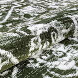 Dazzle DISA Vintage Medallion Green Soft Area Rug nomaan
