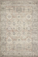 Hathaway Collection HTH-04 Beige / Multi, Traditional Area Rug