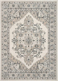 Scafa Beige & Grey Tribal Medallion Area Rug