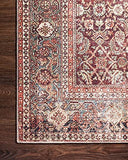 Loloi II Layla Collection LAY-02 Spice / Marine, Traditional 3'-6" x 5'-6" Accent Rug