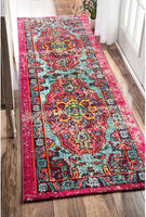 Corbett Vintage Boho Multi-Color Soft Area Rugs - Multiple Sizes Available