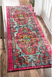 Corbett Vintage Boho Multi-Color Soft Area Rugs - Multiple Sizes Available