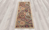 Paisley Design Multi-color Area Rug and Runners Non-Slip/ No Skid