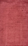 Haze Solid Low-Pile Red Soft Area Rug