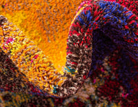 Colorful Abstract Multi-colored Soft Area Rug