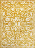 Dazzle DISA Vintage Medallion Gold Soft Area Rug