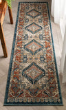 Kete Rust Red Tribal Medallion Area Rug
