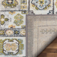 Aryn Green Tribal Medallion Pattern Area Rug