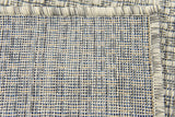 Casual Transitional Indoor Outdoor Flatweave Light Gray Area Rug