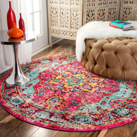 Corbett Vintage Boho Multi-Color Soft Area Rugs - Multiple Sizes Available