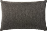 Pillow Cover with Down Fill, 13" x 21", Blackwhite