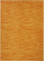 Solid Contemporary Sunburst Indoor/Outdoor Area Rug