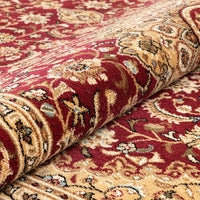 Persian Floral Traditional Medallion Red Oriental Soft Area Rug