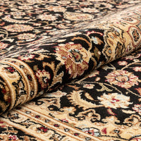 Medallion Black Oriental Area Rug