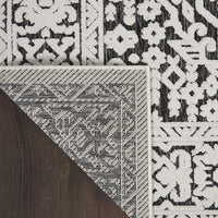 Calobra Indoor / Outdoor Area Rug, Dark Grey