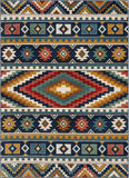 Dover Multi Tribal Medallion Area Rug