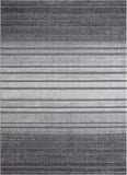 k Grey Geometric Stripes Pattern Area Rug