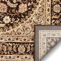 Medallion Brown Oriental Area Rug