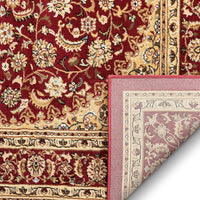 Persian Floral Traditional Medallion Red Oriental Soft Area Rug