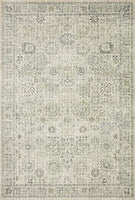 Loloi II Skye Collection SKY-03 Turquoise / Terracotta, Traditional 2'-0" x 5'-0" Accent Rug