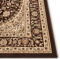 Medallion Brown Oriental Area Rug