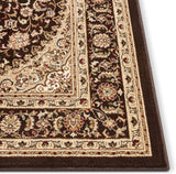 Medallion Brown Oriental Area Rug