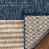 Marbella Grey & Ivory Zig-Zag Stripes Distressed Geometric Pattern Area Rug
