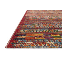 Armanda Modern Tribal Red Multi Indoor/ Outdoor Area Rug