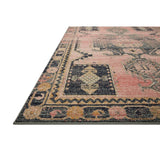Luxe Rose Antiqued Distressed Area Rug
