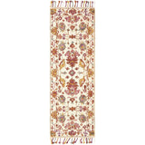 Sahara Botanical Berry Hand-Hooked Wool Area Rug