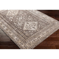Machine Washable Traditional Diamond Area Soft Rug