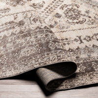 Machine Washable Traditional Diamond Area Soft Rug