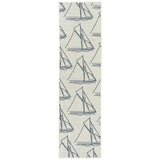 Ambrosi Indoor/Outdoor Soft Area Rug Ivory