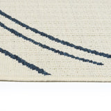 Ambrosi Indoor/Outdoor Soft Area Rug Light Blue