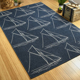 Ambrosi Indoor/Outdoor Soft Area Rug Ivory