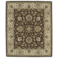 TAJ COLLECTION Chocolate Area Soft Rug